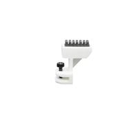 Limpiaparabrisas for laboratorio Hotend P1P P1S X1 X1C, boquillas de silicona montadas en cepillo, limpiador de cabezal de impresión, limpieza de impresora(WHITE,2 pcs)