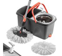 Fregona giratoria KADAX con función de escurrido, fregona de limpieza