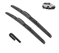 Limpiaparabrisas Juego de escobillas limpiaparabrisas delanteras y traseras compatible con Toyota RAV4 XA40 2013-2018, cortador de cepillos for parabrisas de ventana de 26"+16"+10", Escobilla limpi