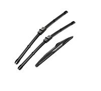 Limpiaparabrisas Juego Escobillas Limpiaparabrisas Delanteras Y Traseras LHD para Parabrisas Delantero Y Trasero para Peugeot 207 2006-2014 Escobillas limpiaparabrisas