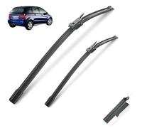 Limpiaparabrisas Limpiaparabrisas compatible con Mercedes Benz Clase B W245 2005-2011 B Klasse Sport Parabrisas delantero trasero B200 B180 B160 B170 2006, Escobilla limpiaparabrisas para todo clim