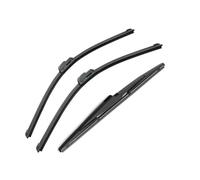 Limpiaparabrisas Para Hyundai Para Santa Para Fe Para DM 2012 2013 2014 2015 2016 2017 Limpiaparabrisas Trasero Delantero De Coche Accesorios De Parabrisas De Goma(3 PCS)