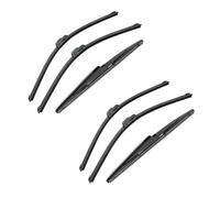 Limpiaparabrisas Para Hyundai Para Santa Para Fe Para DM 2012 2013 2014 2015 2016 2017 Limpiaparabrisas Trasero Delantero De Coche Accesorios De Parabrisas De Goma(6 PCS)