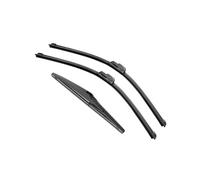 Limpiaparabrisas para KIA para Stonic 2016 2017 2018 2019 2020 2021 Limpiaparabrisas Trasero Limpiaparabrisas Goma Suave Parabrisas Delantero 26"+16"+11" Parabrisas Coche