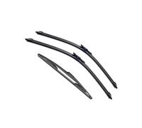 Limpiaparabrisas para Peugeot para 307 2005 2006 2007 Limpiaparabrisas Trasero De Coche Limpiaparabrisas Delantero De Goma Suave 28"+26"+14" Parabrisas Coche