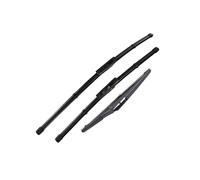 Limpiaparabrisas para Renaultes para Megane 2 Hatchback 2006 2007 2008 Juego de limpiaparabrisas Delantero y Trasero Parabrisas Ventana 24"+18"+9" Parabrisas