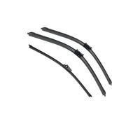 Limpiaparabrisas para Tiguan para MK1 2007-2017 Coche delantero trasero limpiaparabrisas goma suave parabrisas limpiaparabrisas 24 "+ 21" + 13" 2014 2015 2016 Escobillas limpiaparabrisas (3 wipers)