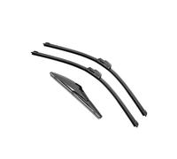 Limpiaparabrisas para Toyota Auris Hatchback para MK2 2012-2017 Limpiaparabrisas Trasero Limpiaparabrisas Goma Suave Parabrisas Delantero 26"+14"+8" Parabrisas Coche
