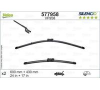 Limpiaparabrisas para VALEO 577958 para LANCIA DELTA III (844_) 2 2008-2014