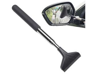 Limpiaparabrisas Parabrisas De Automóvil - Rascador De Vidrio, Hoja Extensible De 1 Pieza Para Secado De Superficies, Limpiaparabrisas Retráctil Con Borde De Goma, Accesorio Para Vehículo, Removedor D