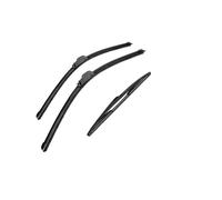 Limpiaparabrisas Parabrisas Para Peugeot 206 SW 2002 2003-2006 26"+ 16" + 14" 3 Uds Limpiaparabrisas Trasero Delantero Accesorios Para Ventana Parabrisas Escobilla Limpiaparabrisas