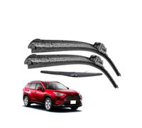 Limpiaparabrisas Parabrisas Para RAV4 XA50 2019-2023 Juego Limpiaparabrisas Delantero Trasero 26"16"12" Escobilla Limpiaparabrisas
