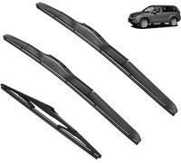 Limpiaparabrisas Parabrisas Para Suzuki Vitara Escudo Nomade Grand Vitara 2005-2017 19in+19in+12in, Limpia Parabrisas Delanteras Y Traseras Coche Escobilla Limpiaparabr