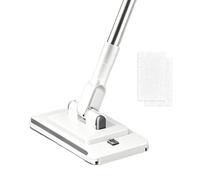 Limpiaparabrisas plano sin contacto, con de sujeción a presión | Clip Mop 360 grados de rotación, mango de tela, herramienta de limpieza para parquet, cocina, lavadero, casa, garaje