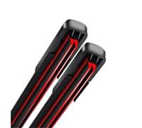 Limpiaparabrisas Sin Marco Cortador Frontal Goma Accesorios Repuesto Para Ford Para Fiesta MK7 2017-2022 2018 2019 2020 Limpiaparabrisas Coche HQGQCEZEK