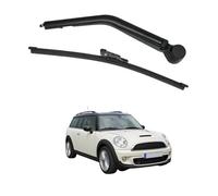 Limpiaparabrisas Trasero del Coche para Mini Clubman R55 2007-2012, Juego de Brazo y Escobilla de Limpiaparabrisas Trasero