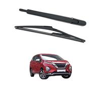 Limpiaparabrisas Trasero del Coche para Nissan LIVINA, Juego de Brazo y Escobilla de Limpiaparabrisas Trasero