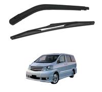 Limpiaparabrisas Trasero del Coche para Toyota Alphard/10 2002-2008, Juego de Brazo y Escobilla de Limpiaparabrisas Trasero