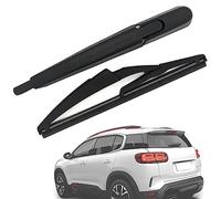 Limpiaparabrisas Trasero Escobilla y Brazo para Citroen C5 Aircross, Juego Cuchilla Escobillas Parabrisas Ventana Trasera Coche Repuesto