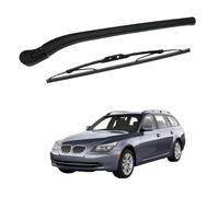 Limpiaparabrisas Trasero para BMW 5 Series E61 2003-2010, Escobilla de Limpiaparabrisas Trasera Brazo de Parabrisas Ventana Escobilla