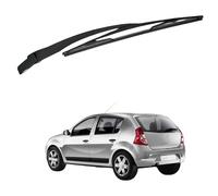 Limpiaparabrisas Trasero para Dacia Sandero 2008-2011, Escobilla de Limpiaparabrisas Trasera Brazo de Parabrisas Ventana Escobilla