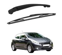 Limpiaparabrisas Trasero para Peugeot 208 2013-, Escobilla de Limpiaparabrisas Trasera Brazo de Parabrisas Ventana Escobilla