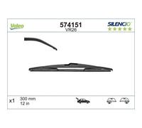 Limpiaparabrisas VALEO Silencio VR26, 300mm, Trasera, 1 Pieza
