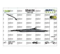 VALEO Silencio - VM106 - Escobilla de Limpiaparabrisas Convencional Original Óptima con Spoiler - 525 mm - Delantera - 1 Escobilla - 574156