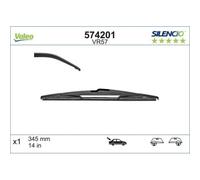 Limpiaparabrisas Valeo 574201 Silencio Rear para Honda Nissan Subaru Acura