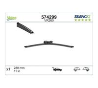Limpiaparabrisas Valeo 574299 Silencio Rear para Mercedes Benz Seat Skoda VW