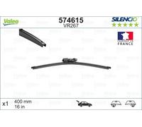 Limpiaparabrisas Valeo 574615 para OE 2K5955425A - 3J9955425 - 3T9955425