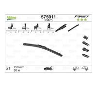 Limpiaparabrisas Valeo 575011 First Multiconnection para Lado De Pasajero