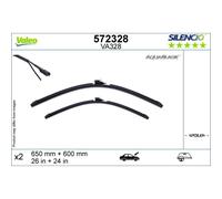 Limpiaparabrisas VALEO AquaBlade 572328, 650/600mm, Frente, 2 Pieza