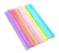 Limpiapipas Limpiadores De Pipas De Chenilla De Colores, Varillas De Alambre De Espumillón De Felpa, Tiras De Pelo, Manualidades, Juguetes Educativos Al Por Mayor(Macaron,300PCS)