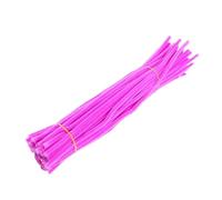 Limpiapipas para manualidades, Limpiadores de tuberías 100 piezas Multicolor Poliéster con alambre Chenille Tallos DIY Craft(Color 13)