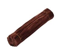 Limpiapipas para manualidades, Limpiadores de tuberías Vástago chenilla Suministros for manualidades DIY 300 piezas Multicolor(Dark coffee)