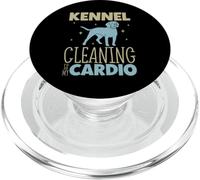 Limpiar perreras es mi Entrenamiento - Refugio de Animales PopSockets PopGrip para MagSafe