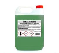 LIMPIARCOCHE.COM SANMARINO ABRILLANTADOR DE NEUMÁTICOS, PLÁSTICOS Y Gomas Alta CONSISTENCIA 5 L.