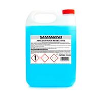 LIMPIARCOCHE.COM Sanmarino Abrillantador Neumáticos, Hidratador Plásticos y Gomas, Abrillantador Coche y Moto, Negro Ruedas 5 litros