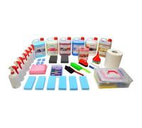 LIMPIARCOCHE.COM SANMARINO Kit Profesional Limpieza Interior Y Exterior DE VEHÍCULOS EN SECO 5 L.