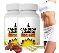 ¡Limpieza De Cándida! Restaura Tu Salud Intestinal Natural, Suplemento Para La Limpieza De Cándida, Pastillas De Apoyo Para La Salud Digestiva, Apoyo Para El Intestino Y El Colon (120 Unidades)