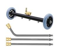 Limpieza De Chasis Con A Presion,Lanza Extensible De 41 Cm Para Limpiar Bajos | Lanza De Alta Presión Para Lavado De Vehículos Y Taller - Uso En Exterior Para Garaje Y Lavado De Camiones