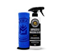Limpieza de coche exterior profesional en seco con cera de carnauba Limpiador y abrillantador Potente tratamiento ceramico de carrocería para coche y moto bayeta microfibra premium incluida