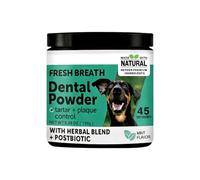 Limpieza de Dientes de Perro, Polvo Natural para Mascotas, 150 g, Limpieza de Dientes de Cachorro, Limpieza de Dientes de Gatito, fórmula de Cuidado bucal de Larga duración, para Razas pequeñas