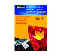 Hoja De Limpieza Fellowes Para Plastificadoras Pack De 10 Unidades