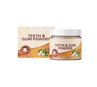 Limpieza dental de caries Happy Teeth & Gum Powder Gum Recession Help Plaque Bleeding Sensitivity Bad Breath Peppermint Re Mineralize NO Glycerin Made W/Certified Ingredients Eliminación (Blanco