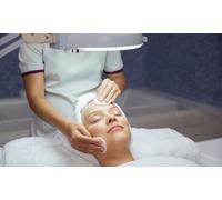 Limpieza facial completa con hidratación facial profunda y máscara LED