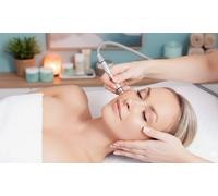 Limpieza facial exprés con doble peeling microdermoabrasión y radiofrecuencia