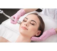 Limpieza facial Total face boost con radiofrecuencia peeling crema reparadora de ácido hialurónico y mascarilla