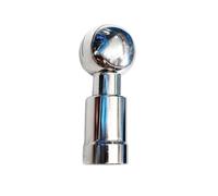Limpieza rotativa de acero inoxidable Bola de limpieza tanque con rosca hembra BSP 1/4-2 pulgadas, bola pulverización giratoria sanitaria acero inoxidable 304, 1 pieza(3/8inch)